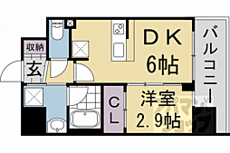 間取図画像 1DK