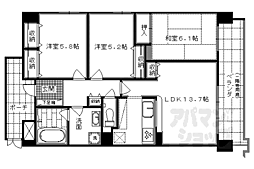 パインフィールド西京極 7階