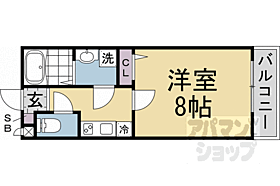 京都府京都市南区東九条明田町（賃貸アパート1K・3階・24.89㎡） その2