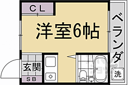 コテージ鹿王 2階