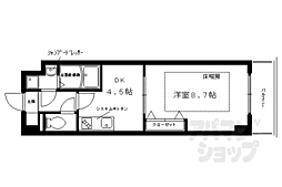 織花館 1DKの間取図画像