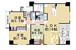 京都市営烏丸線 烏丸御池駅 徒歩5分 7階/-