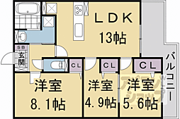 Ｐｌｕｍｅ葛野三条 1階/102