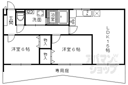 i.House01 2LDKの間取図画像