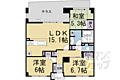 パークホームズ嵯峨嵐山桜邸1階14.0万円