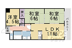 アビジット 3LDKの間取図画像