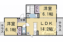ベルフィールド西京極 東棟 3階