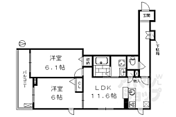 JR山陰本線 丹波口駅 徒歩15分 3階/-