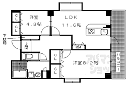 フォレストコート 2階