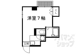 京都府京都市北区衣笠東御所ノ内町（賃貸マンション1K・3階・20.00㎡） その2