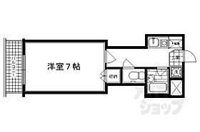 京都府京都市中京区高倉通二条上ル天守町（賃貸マンション1K・3階・22.44㎡） その2