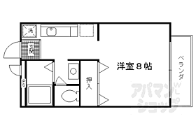 京都府京都市北区大宮南箱ノ井町（賃貸アパート1K・1階・25.00㎡） その2