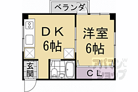 京都府京都市左京区静市市原町（賃貸マンション1DK・4階・28.98㎡） その2