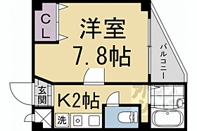 スペシャリー丸太町 401 ｜ 京都府京都市上京区智恵光院通丸太町上ル西院町（賃貸マンション1K・4階・24.00㎡） その2