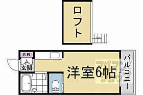 京都府京都市北区西賀茂丸川町（賃貸マンション1K・3階・15.40㎡） その2