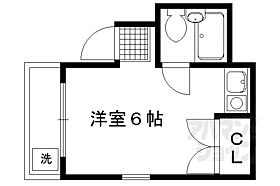 京都府京都市北区上賀茂朝露ケ原町（賃貸マンション1R・3階・16.00㎡） その2