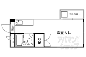 京都府京都市下京区岩上通高辻下る吉文字町（賃貸マンション1R・3階・16.00㎡） その2