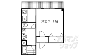 Ｌｅｓ　Ｆｒｅｒｅｓ 402 ｜ 京都府京都市上京区河原町通荒神口上る宮垣町（賃貸マンション1K・4階・26.61㎡） その2