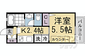 京都府京都市左京区上高野諸木町（賃貸アパート1K・1階・21.00㎡） その2