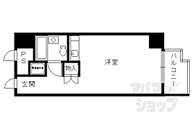 京都府京都市中京区四条通大宮西入錦大宮町（賃貸マンション1R・4階・24.96㎡） その2