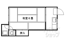 京都府京都市左京区一乗寺築田町（賃貸アパート1K・2階・21.47㎡） その2