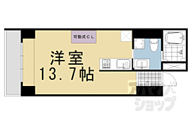 京都府京都市中京区西洞院通四条上ル蟷螂山町（賃貸マンション1R・6階・28.84㎡） その2