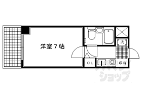 ＤＥＴＯＭ－1西陣II 407 ｜ 京都府京都市上京区寺ノ内通浄福寺弐丁目西入下ル　姥ヶ北町（賃貸マンション1K・4階・19.00㎡） その2