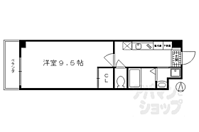 京都府京都市下京区東洞院綾小路下る扇酒屋町（賃貸マンション1K・6階・28.32㎡） その2