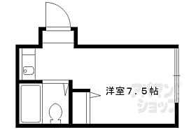 聚楽第マンション 207 ｜ 京都府京都市上京区中立売通松屋町東入ル新元町（賃貸マンション1R・2階・16.00㎡） その2