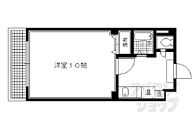 京都府京都市左京区北白川上別当町（賃貸マンション1K・2階・28.48㎡） その2