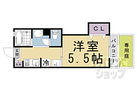 京都府京都市左京区聖護院西町（賃貸アパート1K・1階・20.75㎡） その2