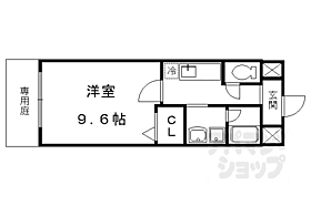 京都府京都市北区平野宮西町（賃貸アパート1K・1階・27.48㎡） その1