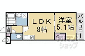 京都府京都市中京区西ノ京冷泉町（賃貸マンション1LDK・1階・30.10㎡） その2