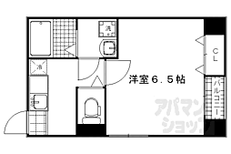 葛城ビル 1Kの間取図画像