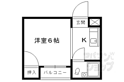 間取図画像 1K