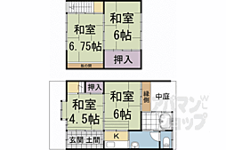 上京区花車町2号地貸家
