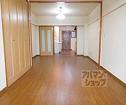 京都市営烏丸線 北大路駅 徒歩22分の賃貸マンション 3階1Kのリビング/ダイニング