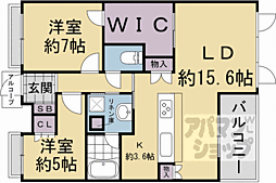 ローレルコート京都北野 2階/208