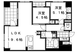 京都市営烏丸線 烏丸御池駅 徒歩4分 2階/-