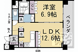 リーガル京都御所西V 3階