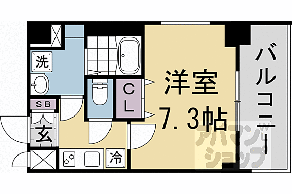 プレサンス京都北野白梅町_間取り_0