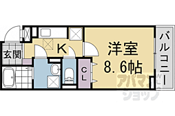 京都市営烏丸線 北大路駅 徒歩24分 2階/-