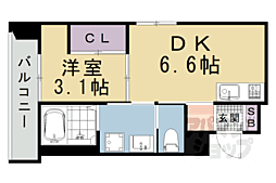 JR山陰本線 二条駅 徒歩4分