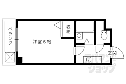 ジョイフル長澤 1Kの間取図画像