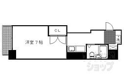 メゾンドリュート 1Kの間取図画像
