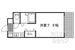 セントガーデン 1Kの間取図画像
