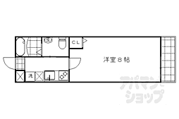 サントス千本今出川 2階