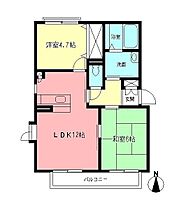 神奈川県小田原市矢作173-3（賃貸アパート2LDK・2階・53.25㎡） その2