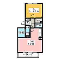 セリア141  ｜ 愛知県名古屋市北区大我麻町（賃貸アパート1LDK・1階・35.88㎡） その2