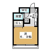 ユースエザキ  ｜ 愛知県名古屋市北区憧旛町３丁目（賃貸マンション1R・5階・21.40㎡） その2